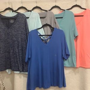6pc Size 18/20 LANE BRYANT Shirts